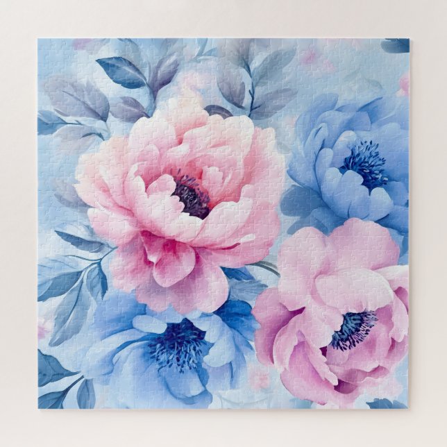 Vintage Blütenpastel (Horizontal)