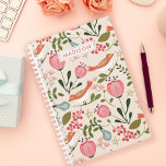 Vintage Blütenvögel Botanisch Personalisiert Planer<br><div class="desc">Freuen Sie sich auf den Charme dieses Vintagen Blumenvogel botanischer personalisierter Planer. Dieser Planer ist perfekt für Frauen, die skurrile und naturlich inspirierte Designs Liebe haben und Eleganz mit Praxisnähe verbinden. Das wunderschöne Vogel- und Blumenmuster verleiht Ihrem Alltag eine Touch Nostalgie. Personalisieren Sie es mit Ihrem Namen für einen einzigartigen...</div>