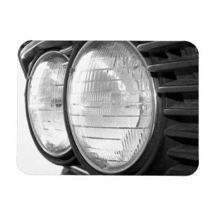 Vintage BMW-Scheinwerfer Magnet