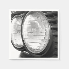 Vintage BMW-Scheinwerfer Serviette