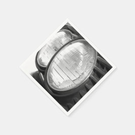 Vintage BMW-Scheinwerfer Serviette