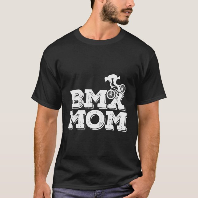 Vintage Bmx-Mama T-Shirt (Vorderseite)