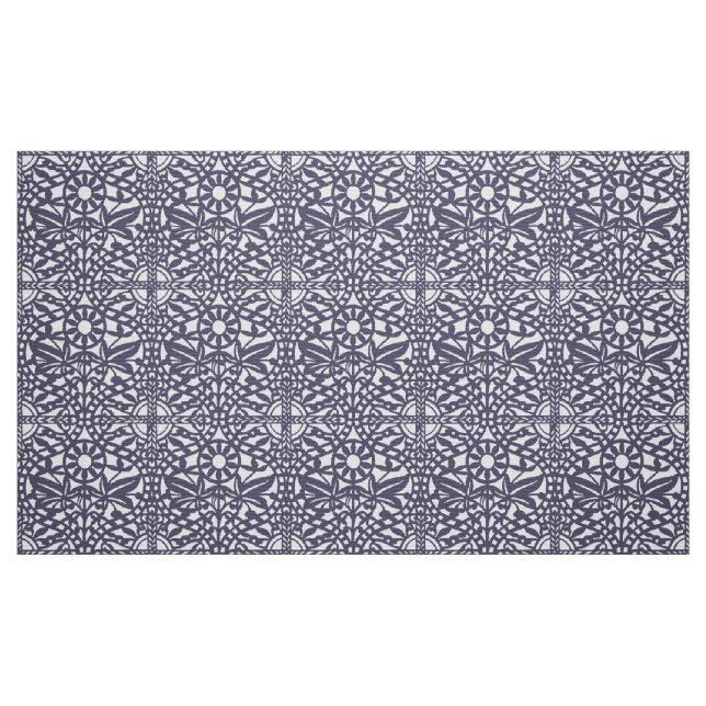 Vintage-Boho-Blumenmuster Stoff (Fat Quarter (45,7 x 55,9 cm))