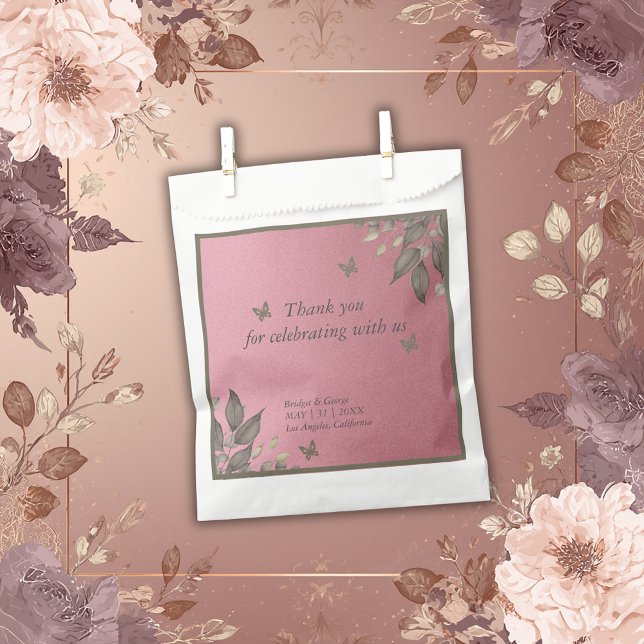 Vintage boho schicke Hochzeit danke Geschenktütchen (Von Creator hochgeladen)