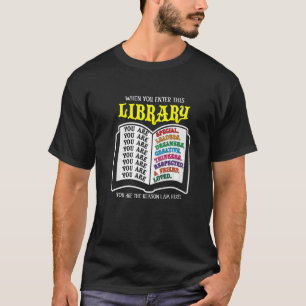 Vintage Bookaholic Bookwürmer Lesebuchbibliothek T-Shirt