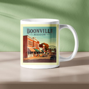 Vintage Boonville Missouri Kaffeetasse