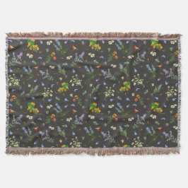 Vintage botanical style decke