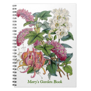 Vintage Botanicals Illustrationen Notizblock