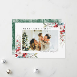 Vintage Botanische Berries | Foto Weihnachten