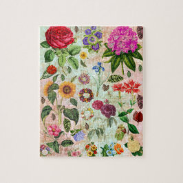Vintage botanische Blume Illustrationen Naturkunst