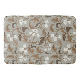 Vintage botanische Eleganz Badematte