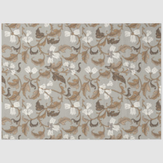 Vintage botanische Eleganz Seidenpapier