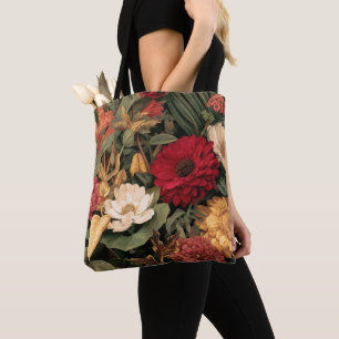 Vintage botanische Illustration Tasche