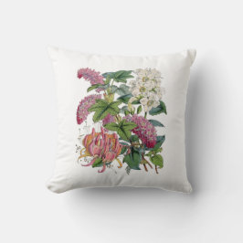 Vintage botanische Illustrationen Kissen