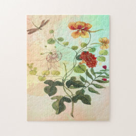 Vintage botanische Illustrations-Blumen-mit