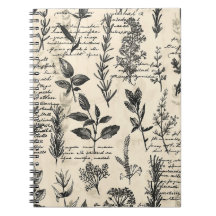 Vintage botanische Schriftsteller