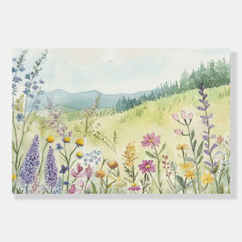 Vintage botanische Wanddekoration