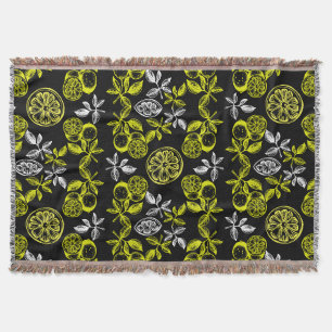 Vintage botanische Zitruspresse Decke