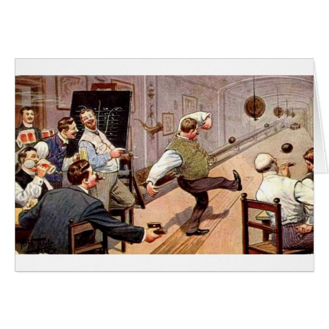 Vintage Bowling Buddies, (Vorderseite (Horizontal))