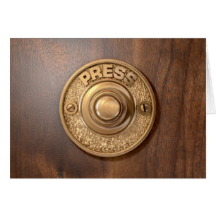 Vintage Brass Doorbell