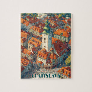 Vintage Bratislava Slowakei Reisen, Altstadt