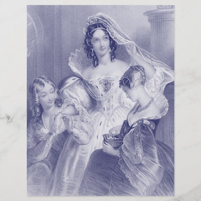 Vintage Braut Flyer (Vorne)