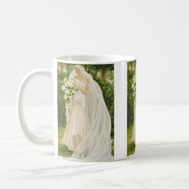 Vintage bride  kaffeetasse (Links)