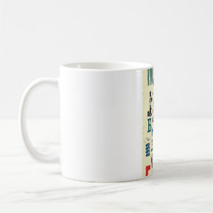 Vintage Briefmarke: Dokumentdekor Kaffeetasse