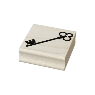 Vintage Briefmarke Gummistempel