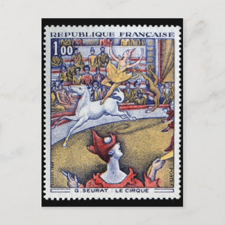 Vintage Briefmarke Postkarte