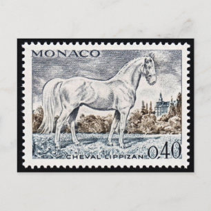 Vintage Briefmarke Postkarte