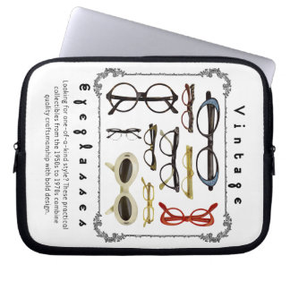Vintage Brille 01 Laptopschutzhülle