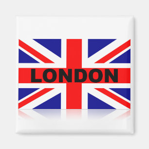 Vintage britische Flagge Magnet