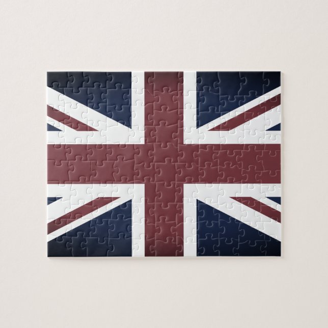 Vintage British Flag & UK Gewerkschaft Jack/Sportf (Horizontal)