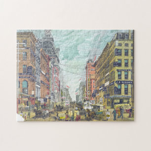 Vintage Broadway, NYC (1880er Jahre)