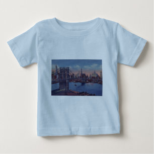 Vintage Brooklyn Bridge Baby T-shirt