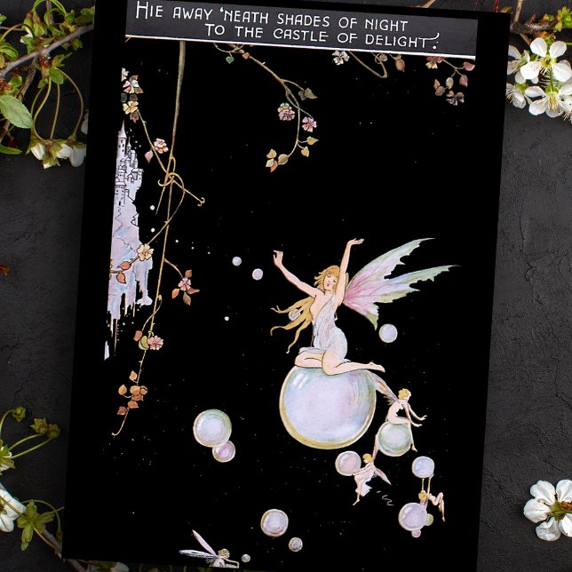 Vintage Bubbles & Fantasy Castle Seidenpapier (Von Creator hochgeladen)