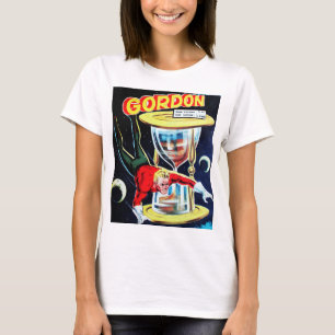 Vintage Buchabdeckung für Sci-Fi-Comic T-Shirt