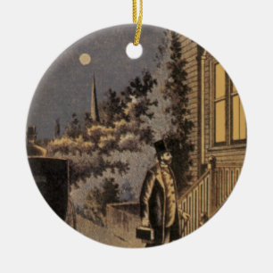 Vintage Buchbegleitungspraxis von Doktor Dunlop Keramikornament