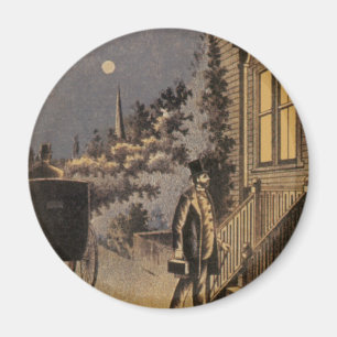 Vintage-Buchcover Dr. Dunlops Family Practice Magnet
