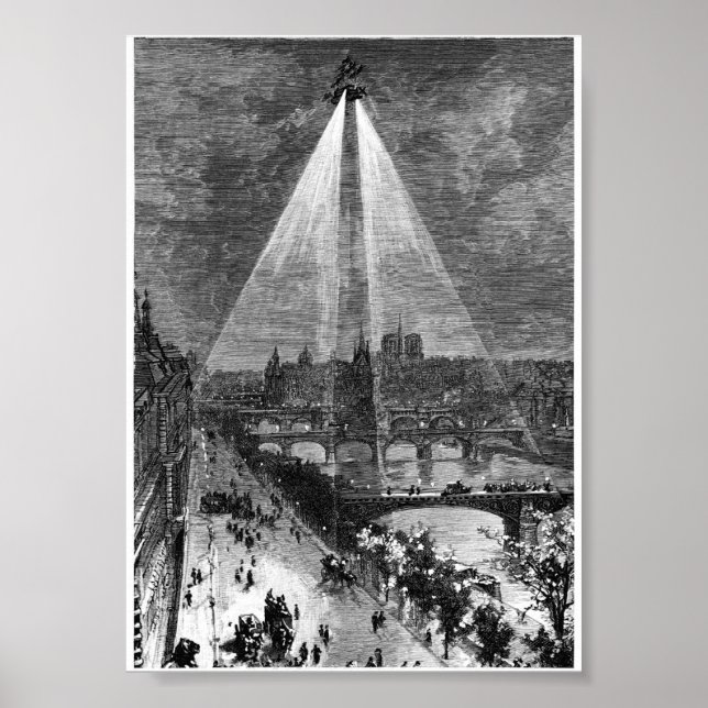 Vintage Buchdarstellung Poster (Vorne)