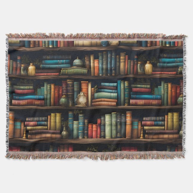 Vintage Bücher auf der virtuellen Bibliothek Decke (Vorderseite)