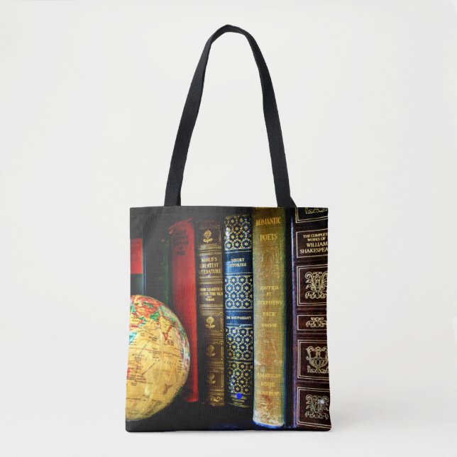 Vintage Bücher Tasche (Vorderseite)