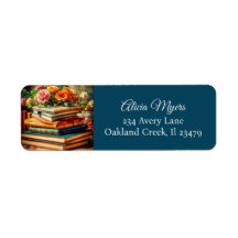 Vintage Bücher und Hübsche Blume