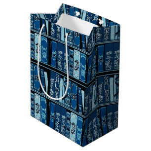 Vintage Bücherregale Mittlere Geschenktüte