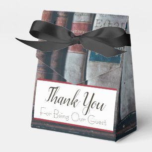 Vintage Buchhandlung Geschenkschachtel