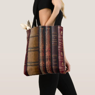 Vintage-Buchrücken Tasche