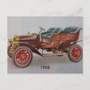 Vintage Buick Postkarte