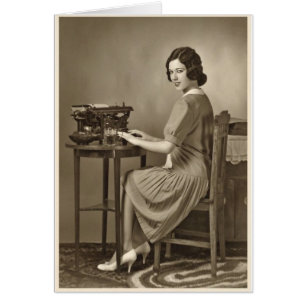 Vintage Büro - Braucht Urlaub,