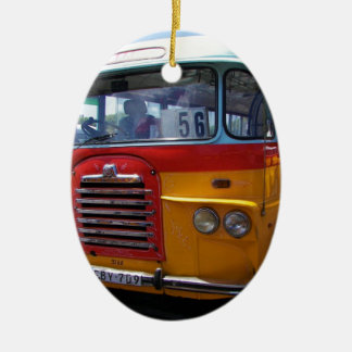 Vintage-Bus Keramikornament